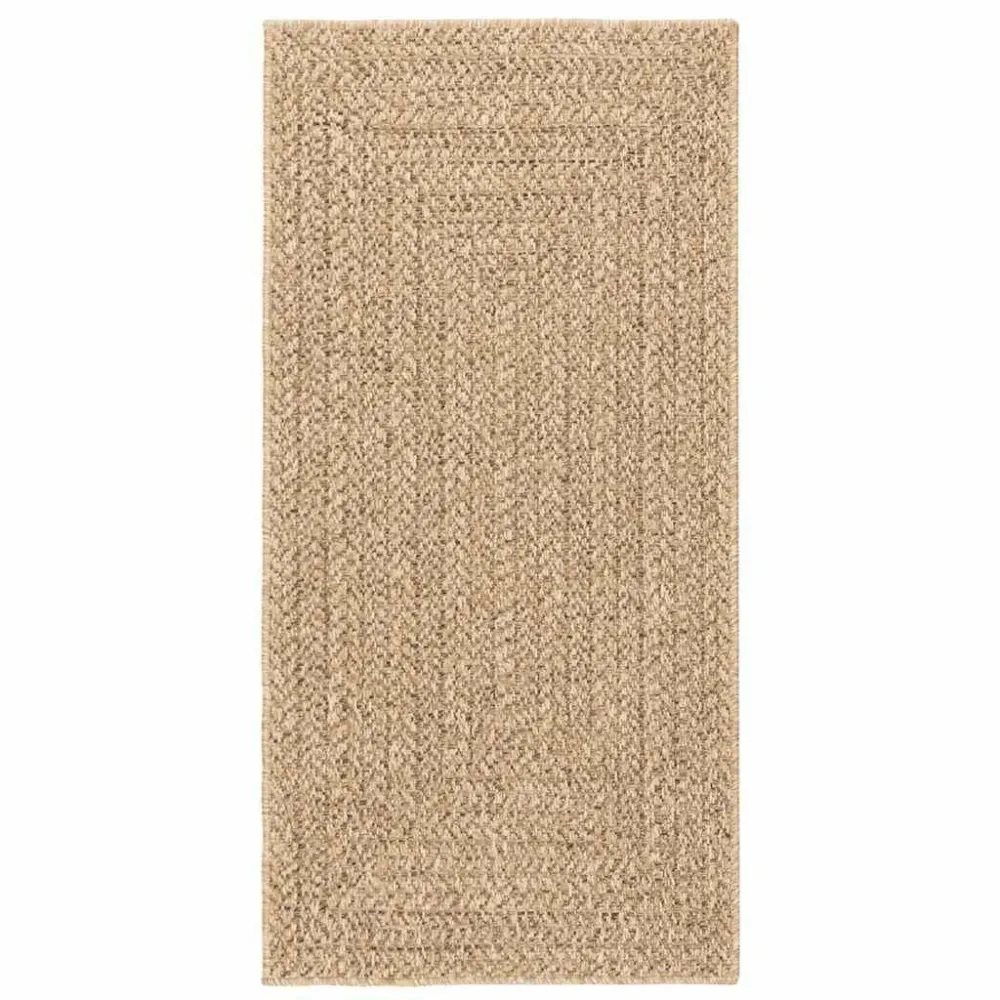 Tappeto ZIZUR 60x110 cm Aspetto Iuta per Interni ed Esterni