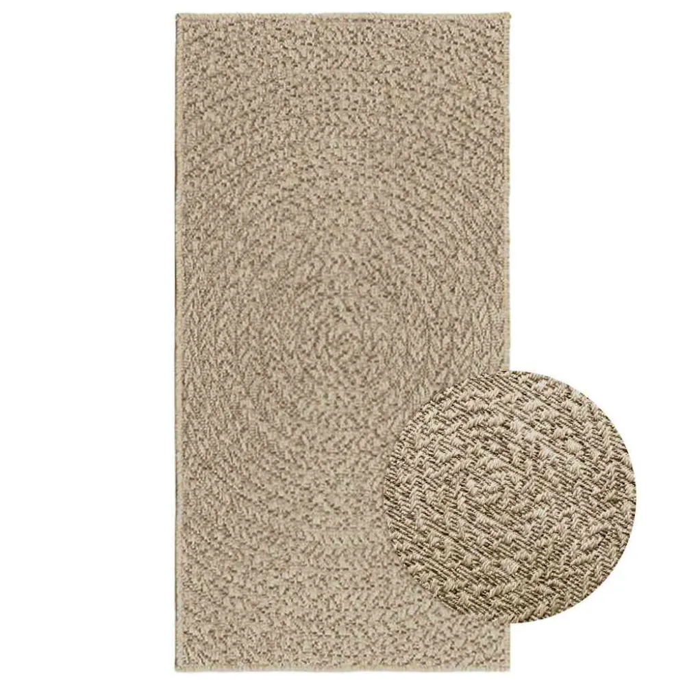 Tappeto ZIZUR Sabbia 60x110 cm Aspetto Iuta Interni ed Esterni