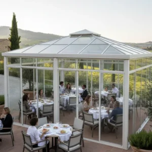 Gazebo Dehors Ristoranti Bar Cuneo Alba - Copertura Esterni Piemonte