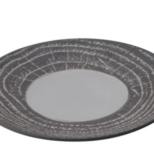 Piastra di dessert rivolta H: 2 cm, Ø 21,5 cm, pepe RE648475