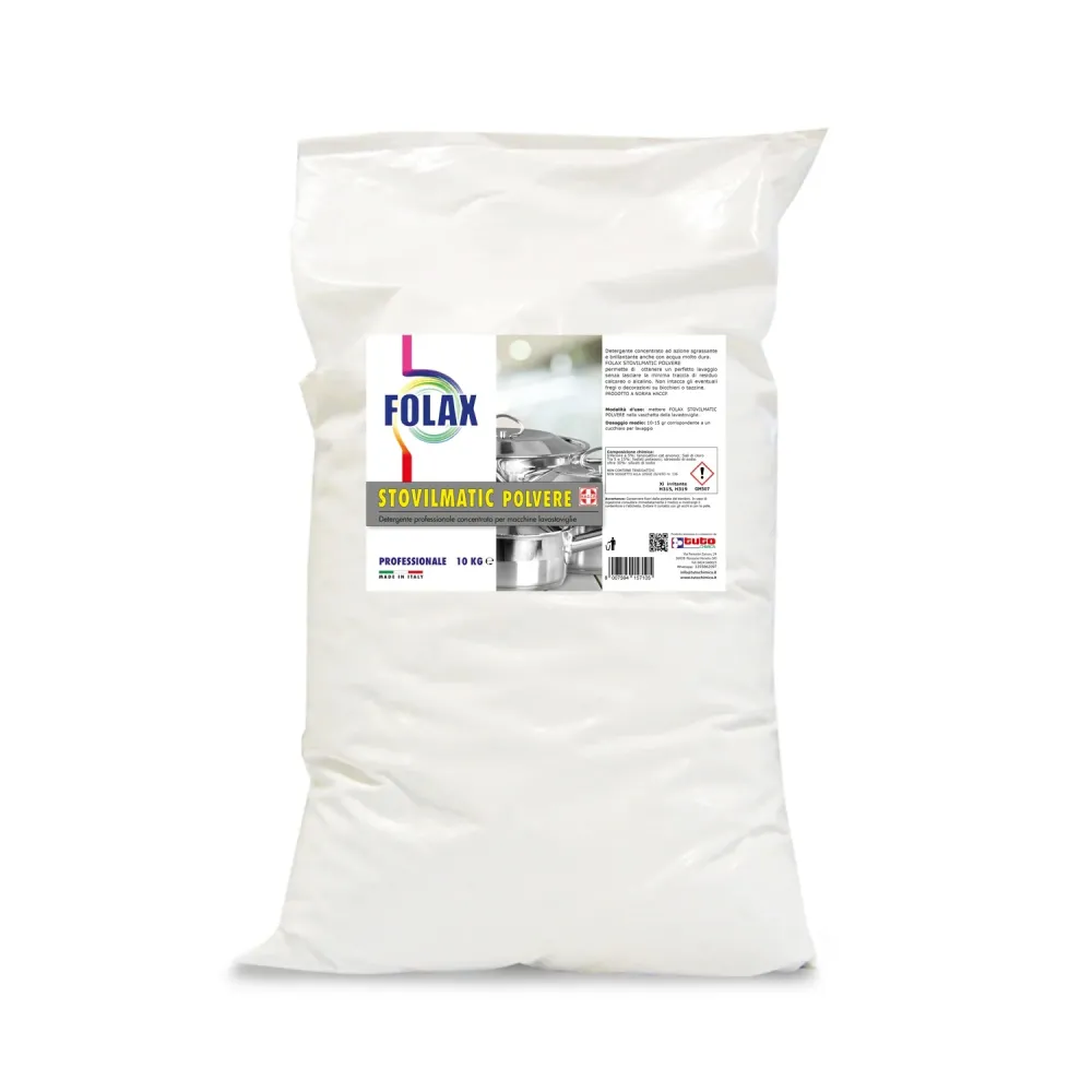 Folax stovilmatic polvere detergente professionale lavastoviglie pentolame 10kg