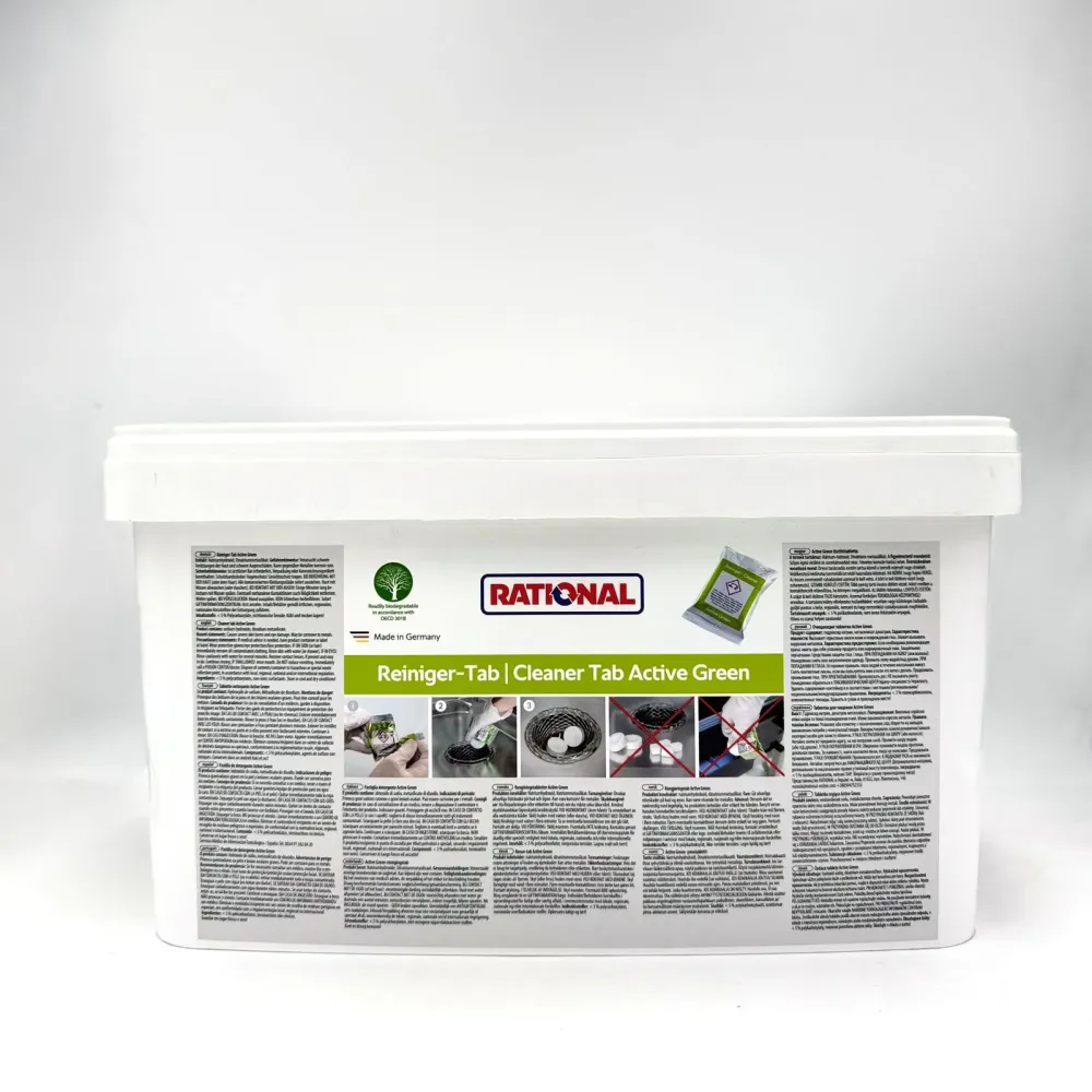 DETERGENTE PASTIGLIA ACTIVE GREEN - RATIONAL - 150 PZ