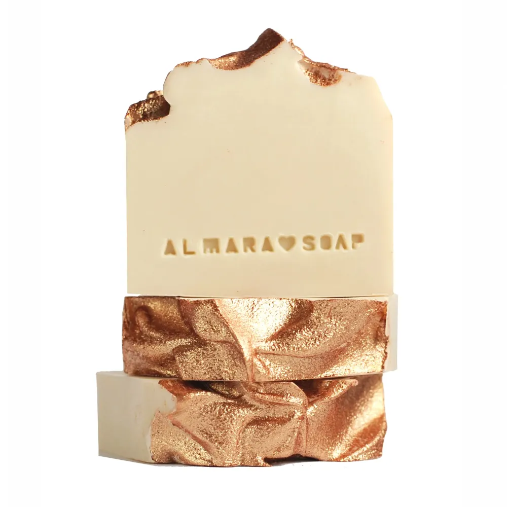 White Chocolate Sapone artigianale al goloso profumo di cioccolato bianco e mandorle 100 ± 5 g Almara Soap