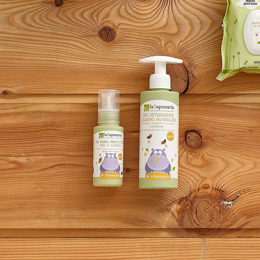 Bio detergente cambio pannolino – La Saponaria