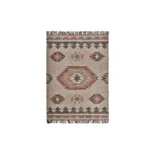 Ecologico e Ipoallergenico Tappeto juta multicolore 200x140 cm Metri House Doctor - 200cm