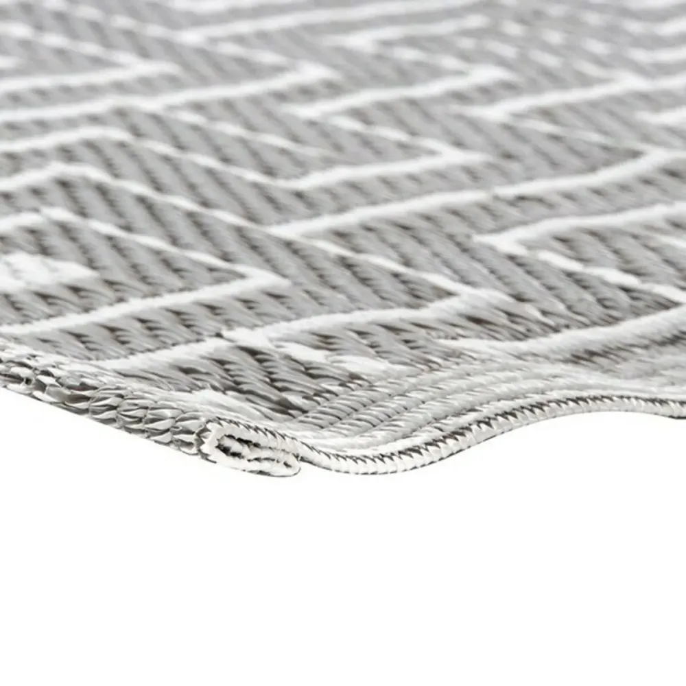 Professionale Tappeto DKD Home Decor Grigio Polipropilene (PP) (2 pcs)