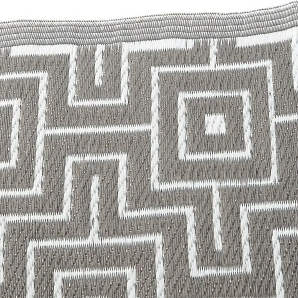 Professionale Tappeto DKD Home Decor Grigio Polipropilene (PP) (2 pcs)