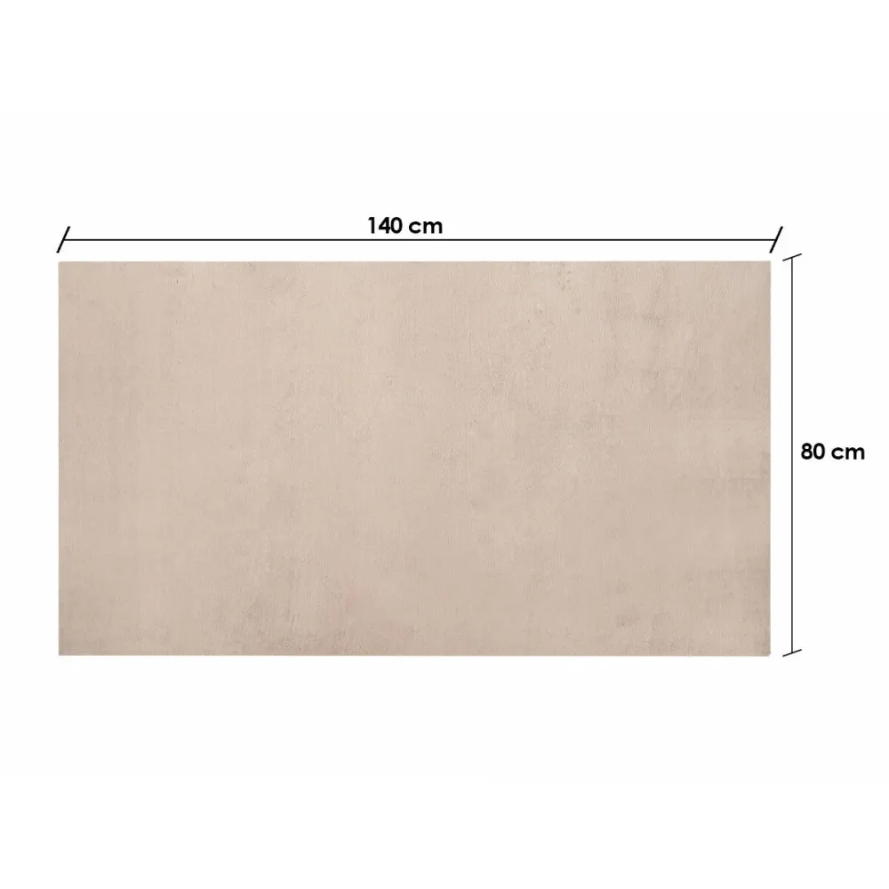 Sbiancante Tessuti Tappeto Gift Decor Tenero Beige 140 x 80 cm (9 Unità)
