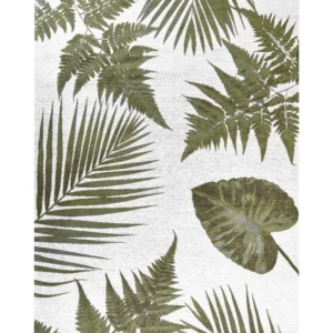 Disincrostante WC Tappeto cotone verde 140 x 200 cm BARZAH