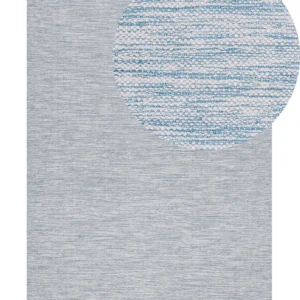 Tappeto cotone azzurro trasparente 140 x 200 cm DERINCE per Superfici Dure