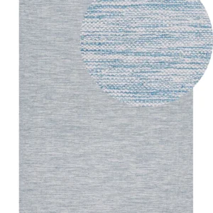 Tappeto cotone azzurro trasparente 140 x 200 cm DERINCE per Superfici Dure