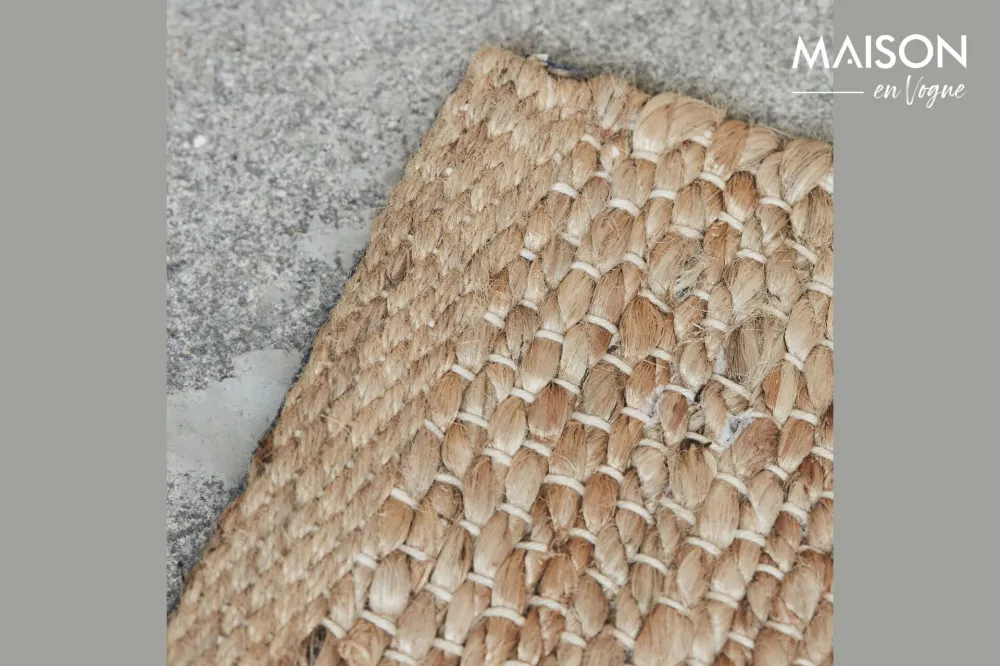 Tappeto fibra naturale chiara 300x90 cm Hempi House Doctor - 300cm