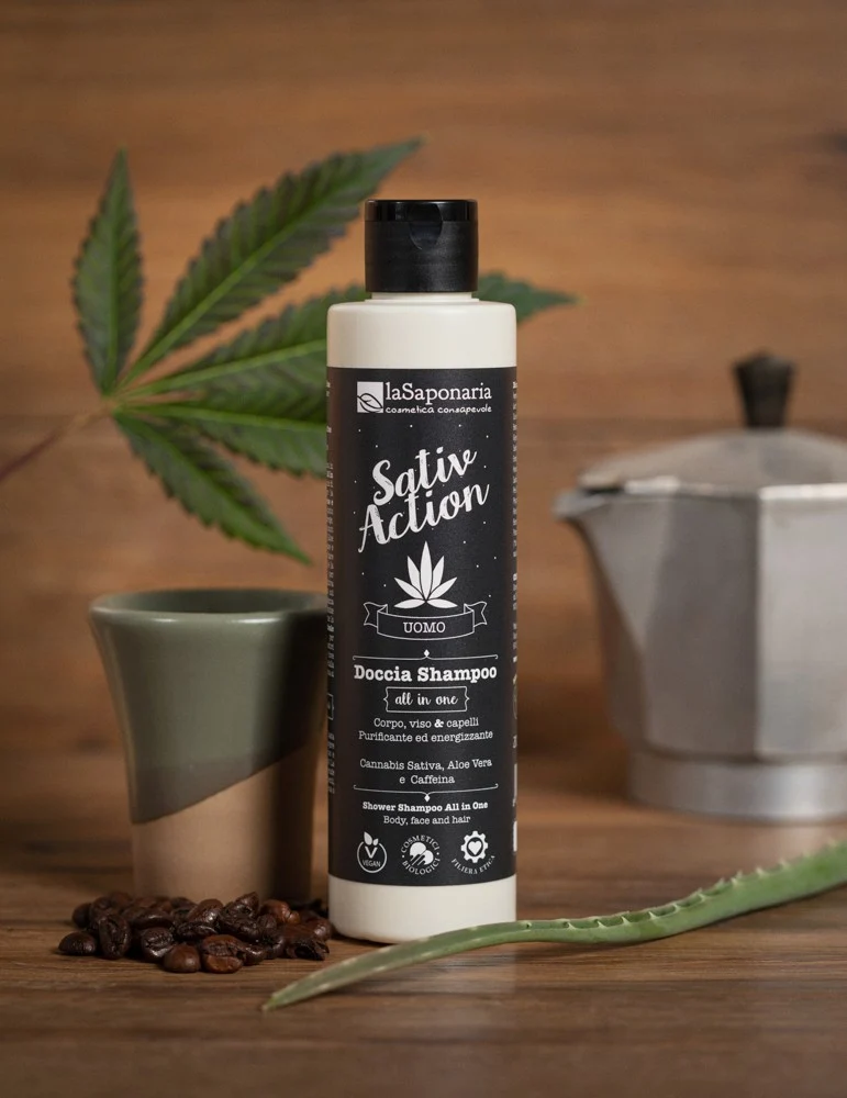 LA SAPONARIA SativAction Doccia Shampoo All one 200 ml