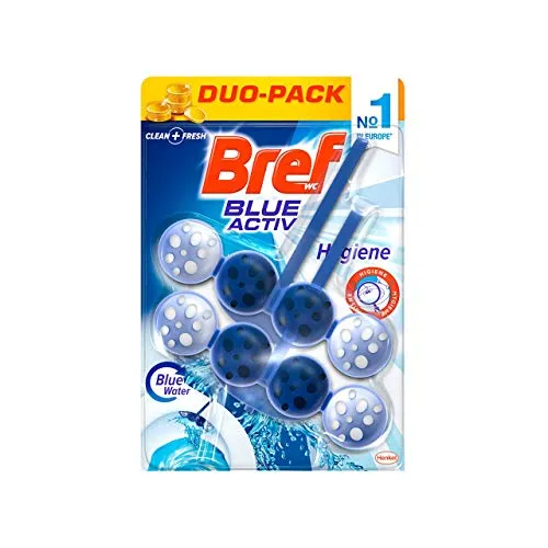 Bref Blue Activ Detersivo per WC, Sfere detergenti WC la massima...