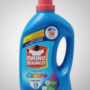 Omino Bianco Color+ Detersivo Lavatrice Liquido 2,24L | 56 Lavaggi | Tecnologia Salva e Cattura Colore | Pulizia Profonda...