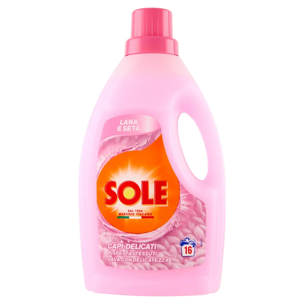 Sole Detersivo per Capi Delicati 16mis Lana e Seta 1 L