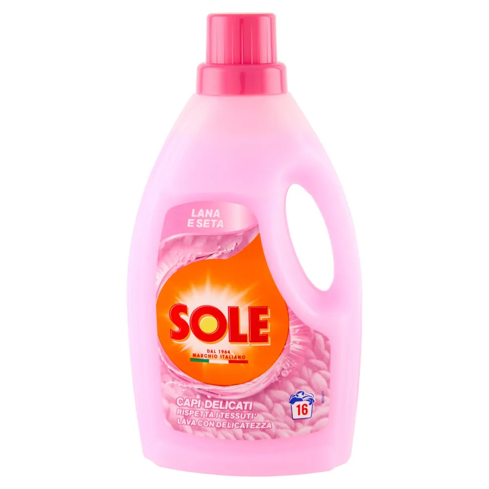 Sole Detersivo per Capi Delicati 16mis Lana e Seta 1 L