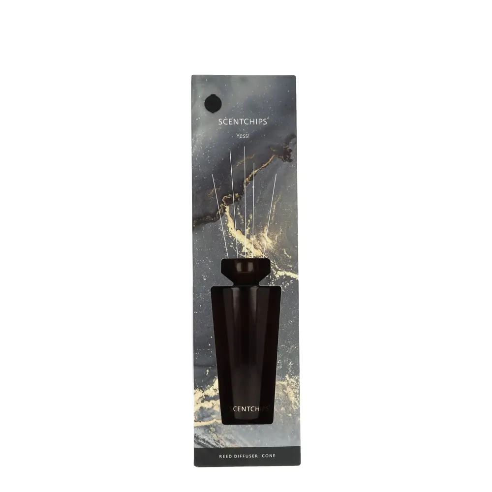 Chips Diffusore Di Profumo Cono Yess Reed incl. bicchiere e bastoncini XL 500 ml