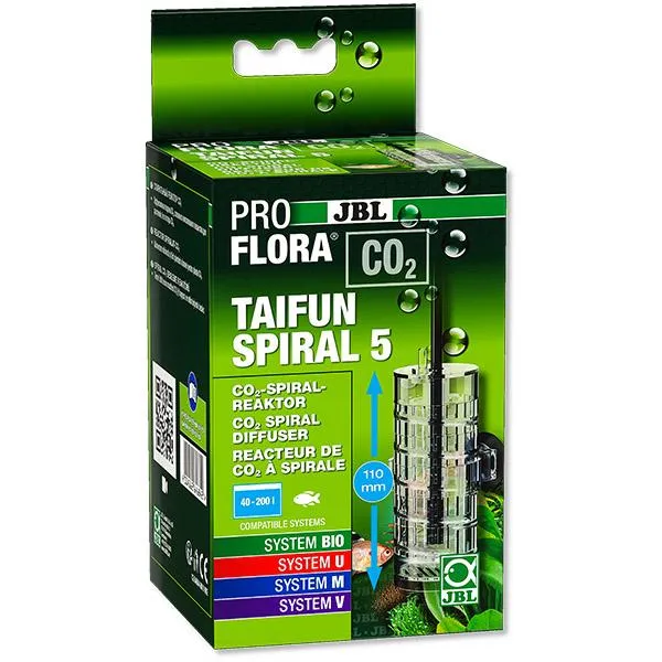 Taifun Spiral 5 JBL Proflora - Reattore CO2 estensibile