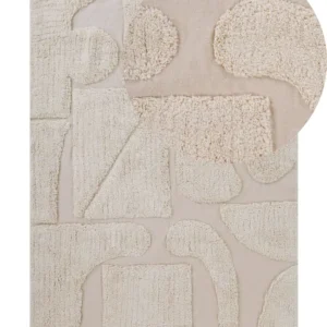 Tappeto beige cotone 160 x 230 cm DIYADIN