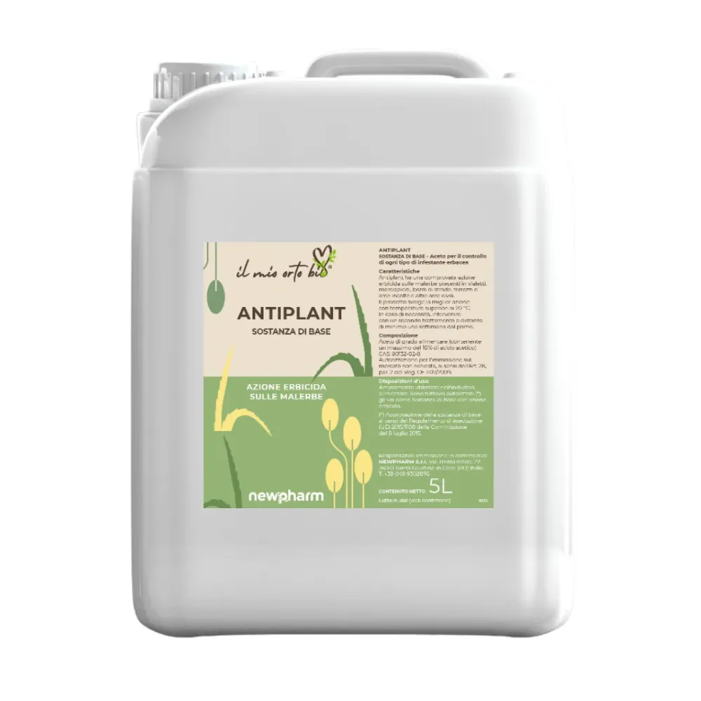 Erbicida diserbante base di aceto Newpharm Antiplant 5 lt
