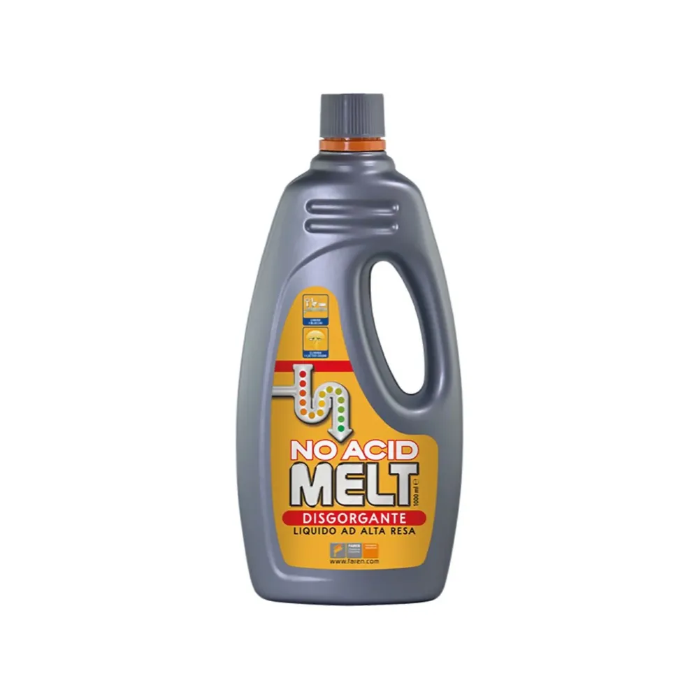 Disgorgante rapido concentrato 'melt no acid' ml 1000EN - 12 pz