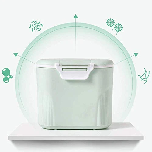 Contenitore per Latte Polvere Neonati Dispenser Alimenti Green