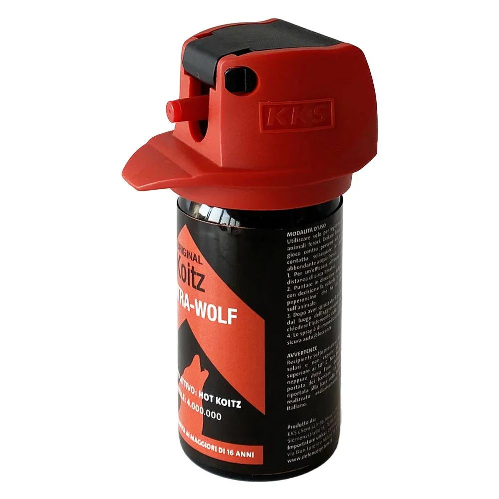DEFENCE SYSTEM - Spray Antiaggressione Allontana Lupi 'Contra Wolf' Ml 40 COD. 9130210