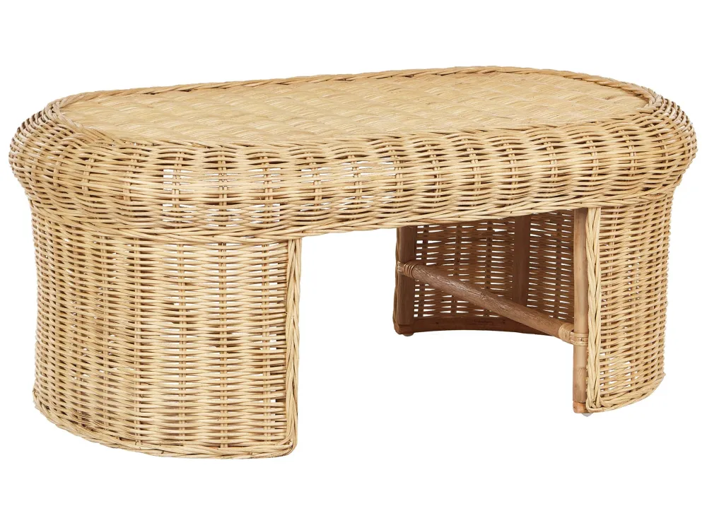 Confortevole Ergonomico Set di divani LIVADEIA Rattan Naturale