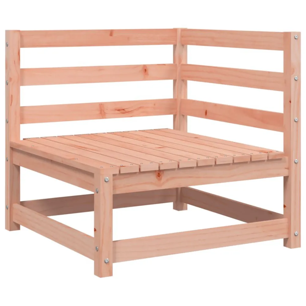 Panca Dondolo Set Divani da Giardino 4 pz Legno Massello Abete Douglas