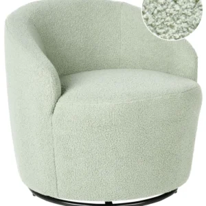 Sedia da Giardino Poltrona DAVIK Bouclé Verde evidente