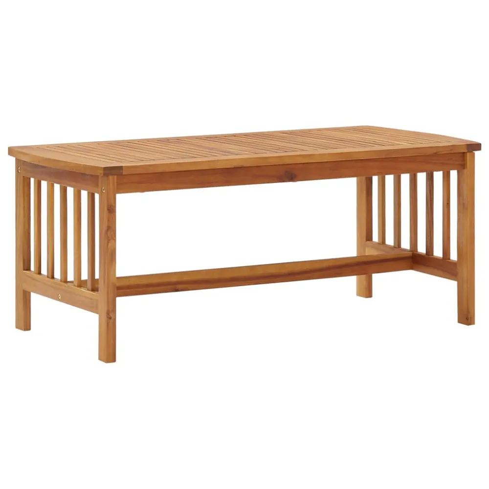 Sedia Pieghevole Set Divani da Giardino 5 pz Legno Massello di Acacia