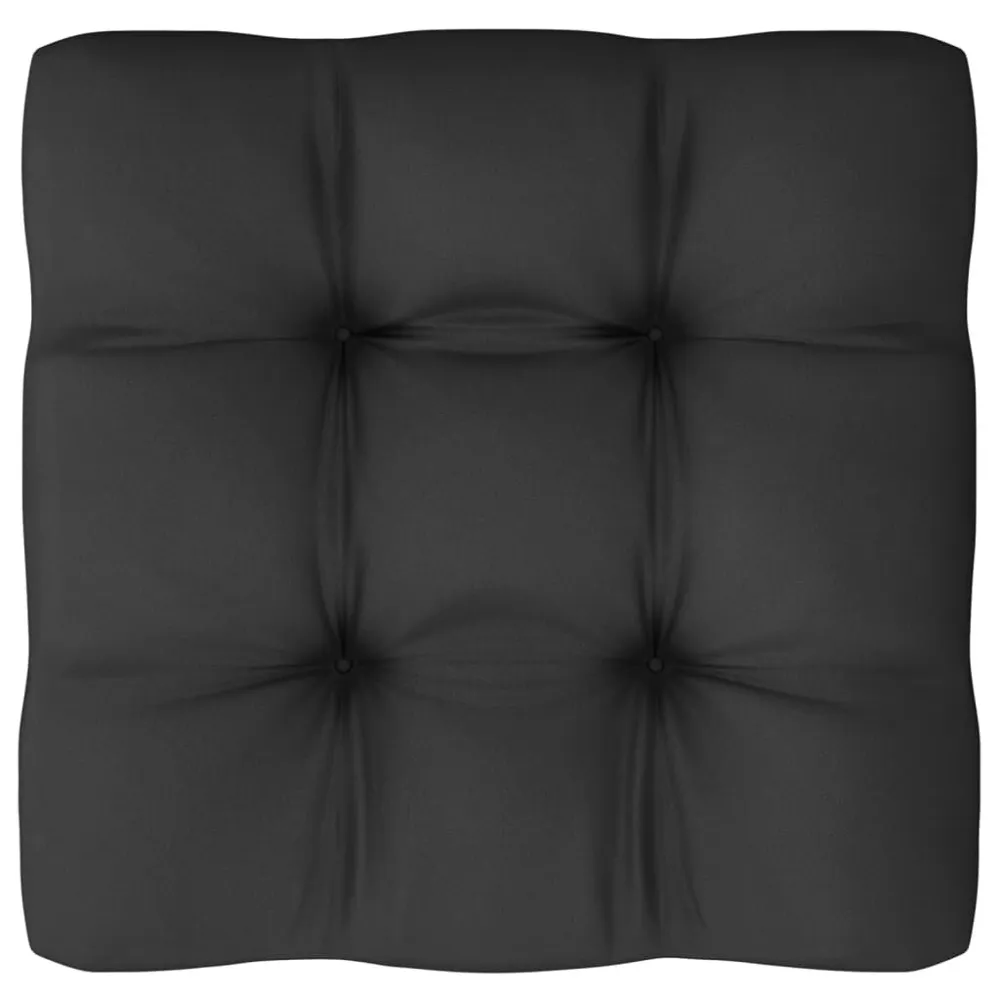 Set Divani da Giardino 9 pz Grigio Cuscini Massello di Pino | Pieghevole e Leggera