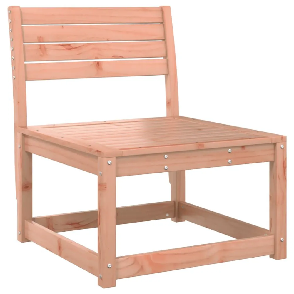 Set Divani da Giardino 5 pz Legno Massello di Douglas con Portabicchiere Integrato