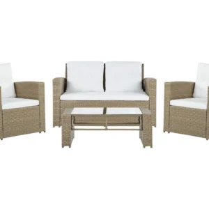 Set di divani LUCA Rattan sintetico Legno palese