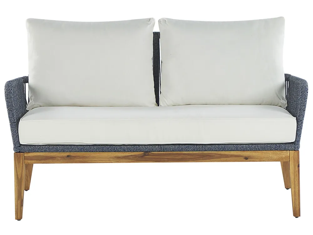 Set di divani MERANO Legno d'acacia Bianco unto