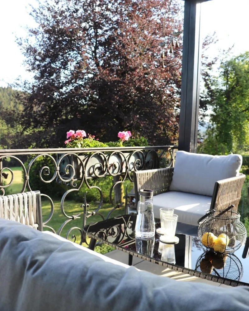 Set di divani PREVEZA Rattan sintetico Grigio per Giardino e Spiaggia