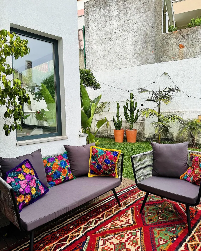 Set di divani RAGUSA Rattan sintetico Grigio con Cuscino Estraibile