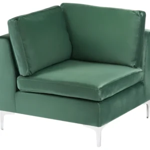 Sezione angolare velluto verde EVJA Materiale Alluminio Anodizzato