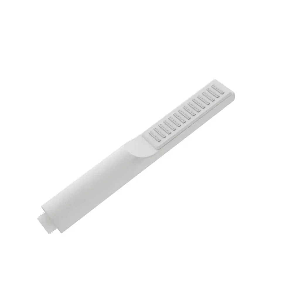 Doccino monogetto quadrato ABS Bianco H. 23,5 cm Aqua Collection - DocciaGo