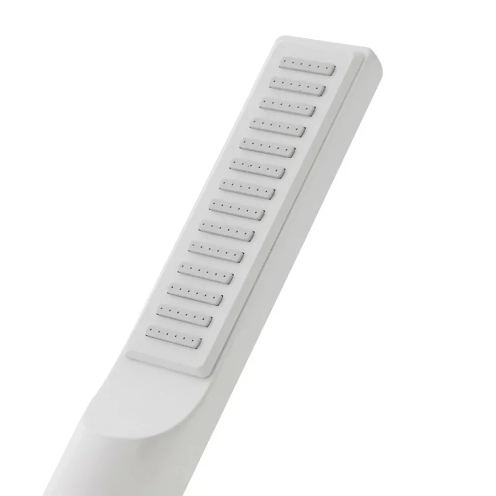 Doccino monogetto quadrato ABS Bianco H. 23,5 cm Aqua Collection - DocciaGo