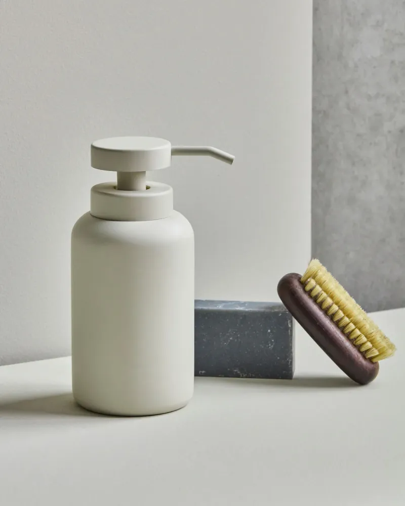 Dosatore di sapone, HDPetra, Bianco Sporco