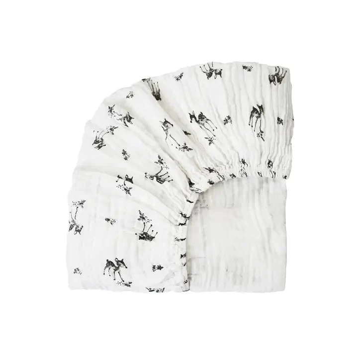 Drap Housse Olivia Faon Ecru 70 x 140 cm
