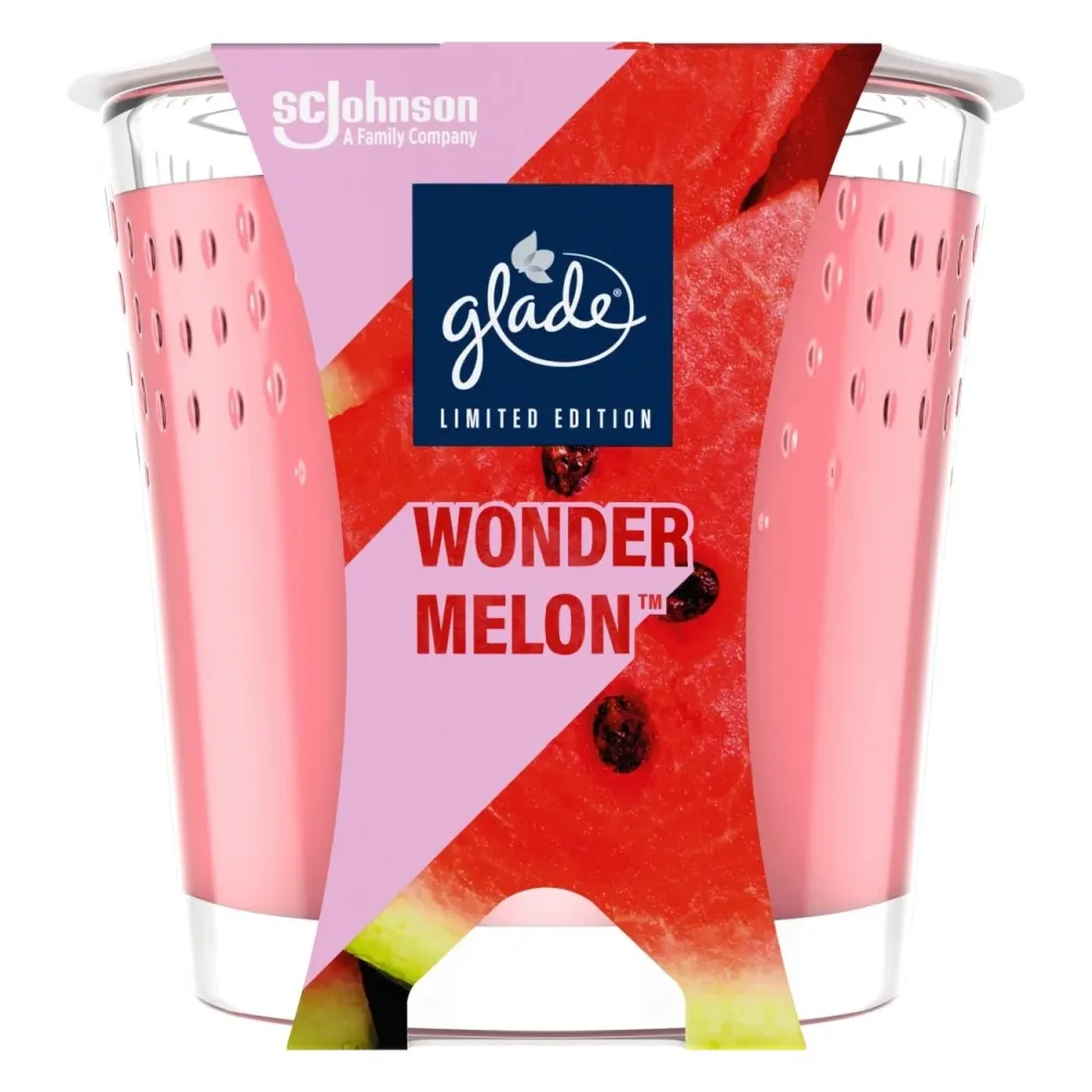Glade di Brise Fragrance Candle 129G Wondermelon