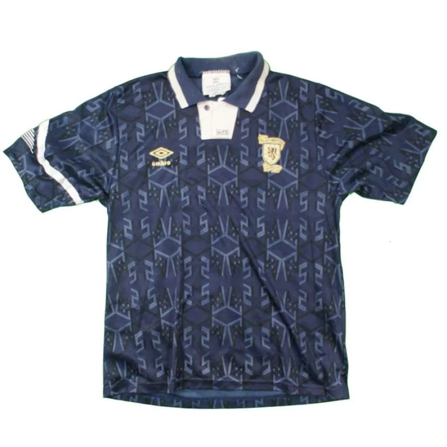 Maglia vintage da calcio della Scozia