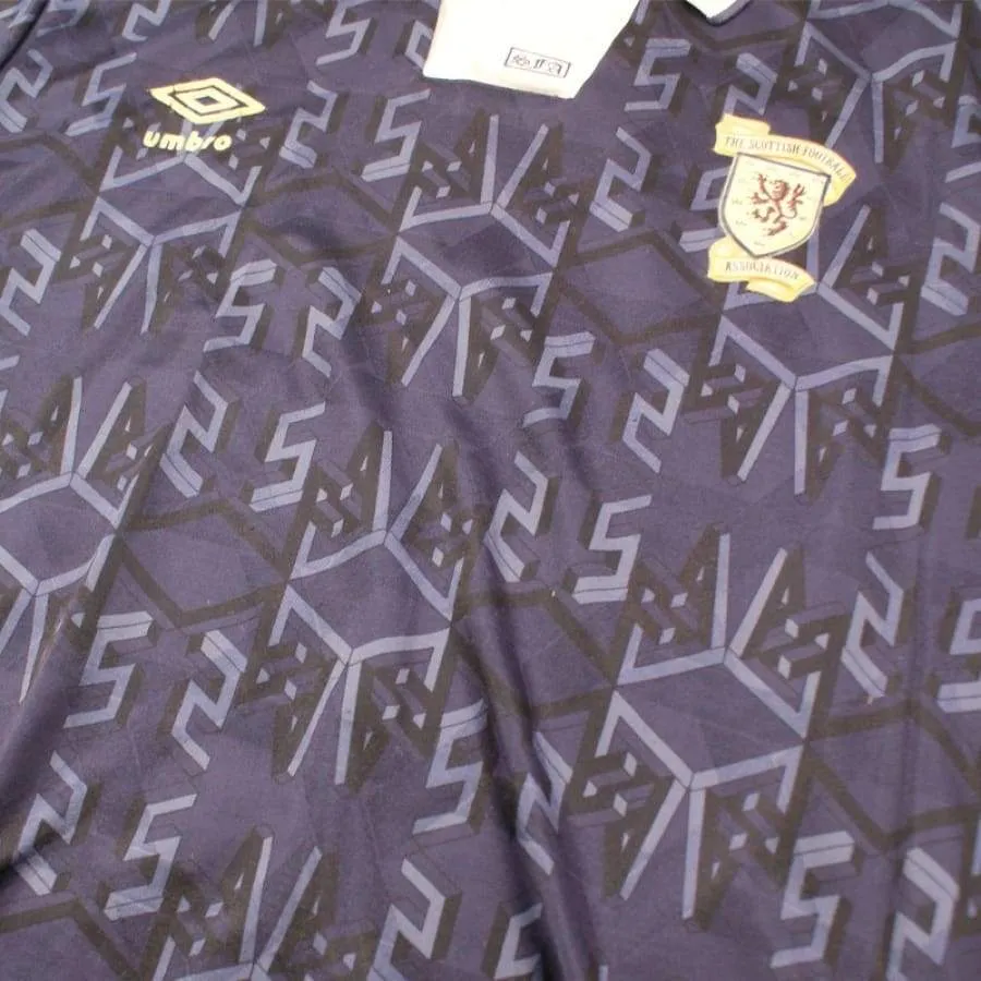 Maglia vintage da calcio della Scozia
