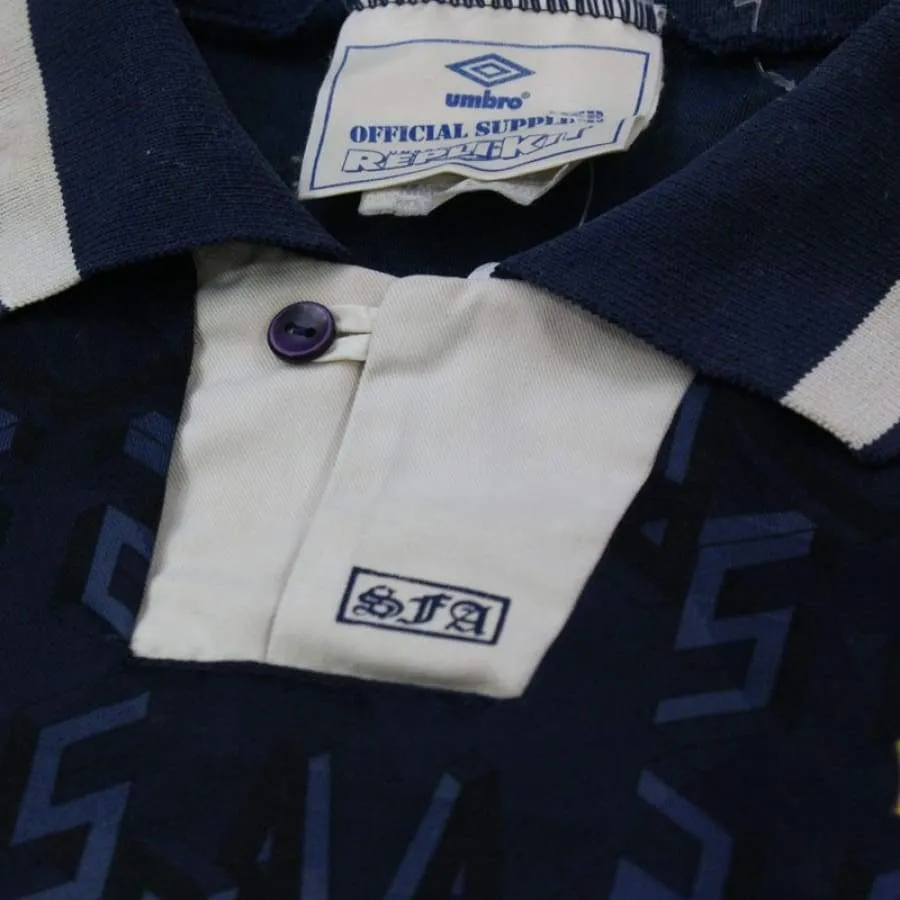 Maglia vintage da calcio della Scozia