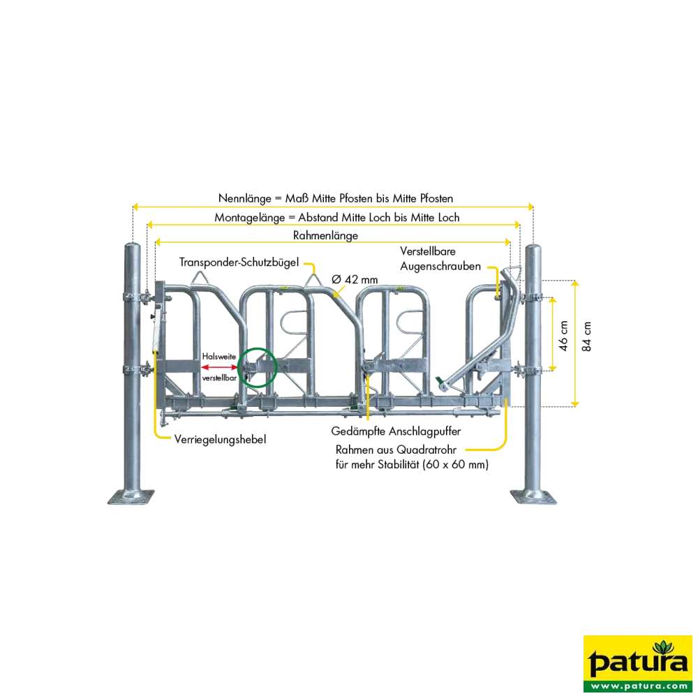 Set per cancello corda elastica con isolatore per maniglia 3 pieghe