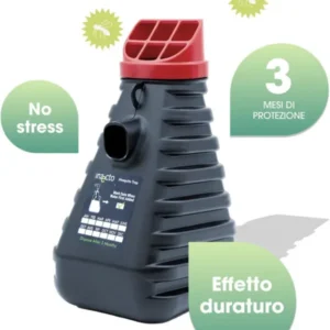 Mosquito trap progettata appositamente per ricreare un ambiente di coltura per le zanzare il più attrattivo possibile e bl...