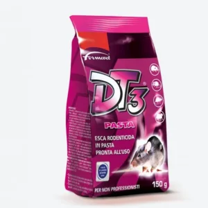 Formevet - Esca Rodenticida DT3 Pasta per Uso Non Professionale 150g